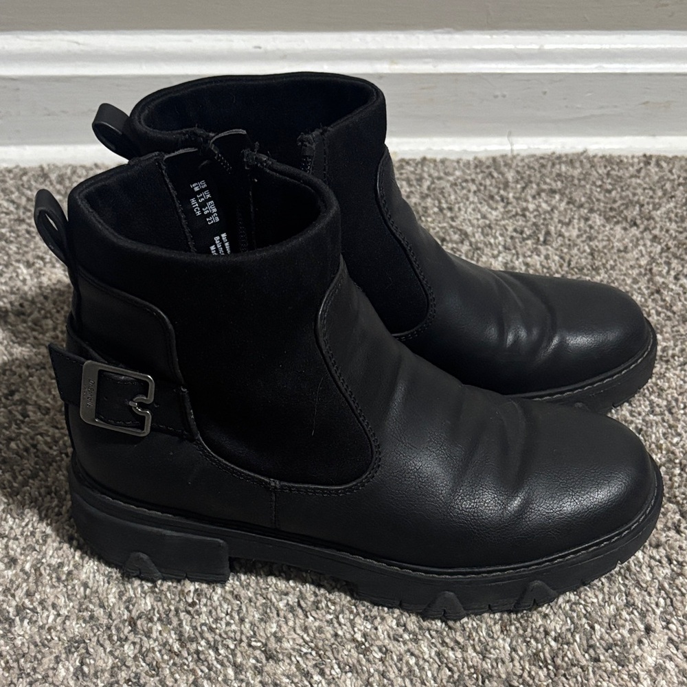 Dr. Scholl's Black Combat Boots